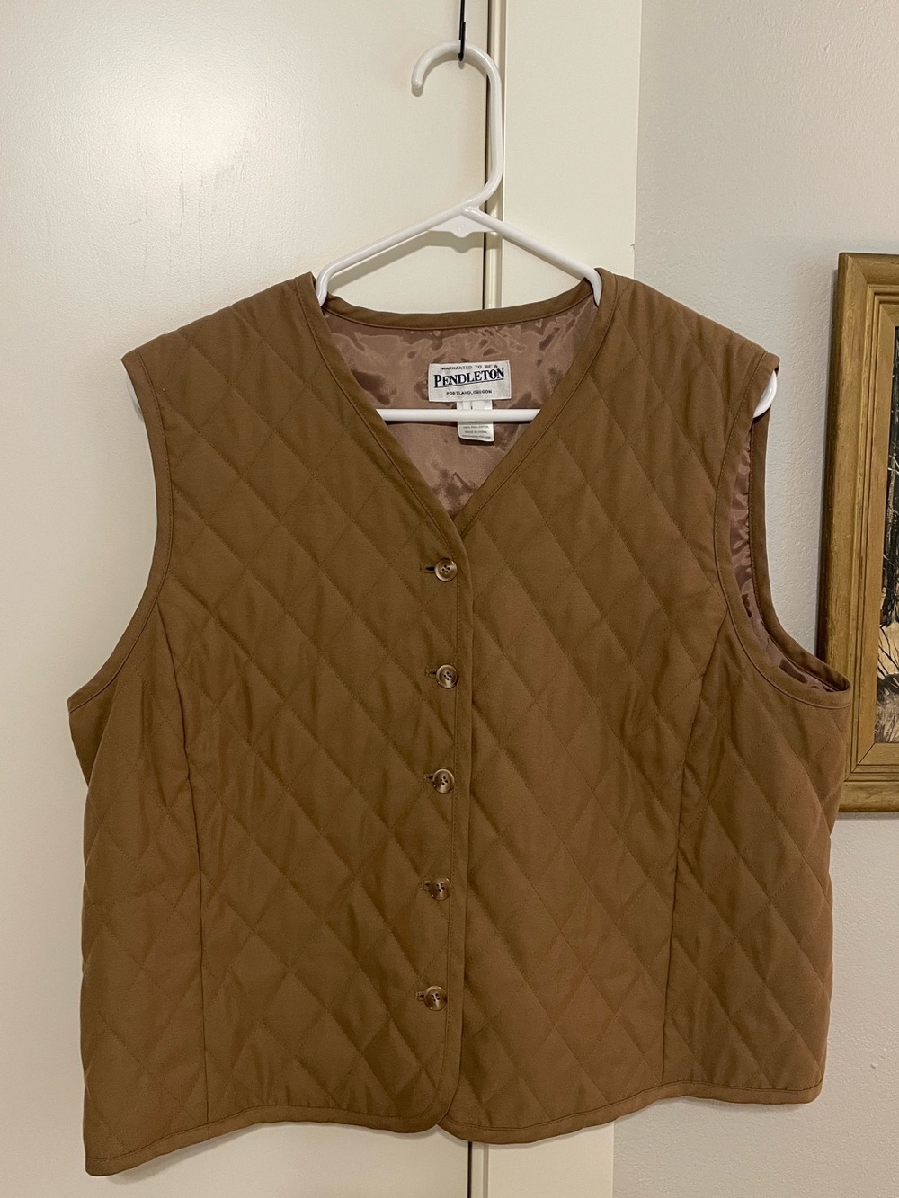 Pendleton Quilted Vest